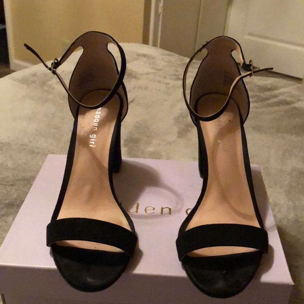 Madden girl Beella Black Heels
